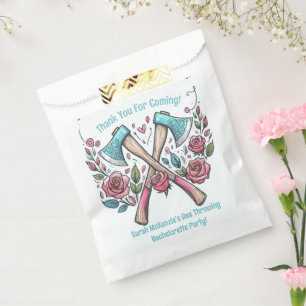 Bolsa De Papel Axes & Roses - Fiesta de Despedida de Soltera Lanz