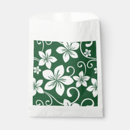 BOLSA DE PAPEL AZUL HAWAII (VERDE FORESTAL)