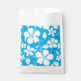 BOLSA DE PAPEL AZUL HULA (HIBISCO) HAWAIIAN