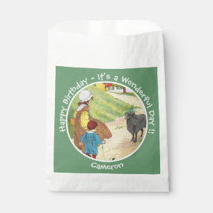 Bolsa De Papel Baa, Baa, Black Sheep Birday Party Collection