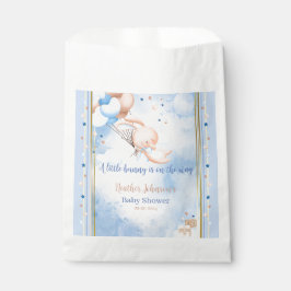 Bolsa De Papel Baby Boy Bunny Baby Shower