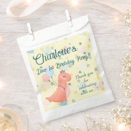 Bolsa De Papel Baby Dino Birthday