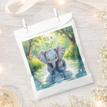 Baby Elephant Themed Baby Shower