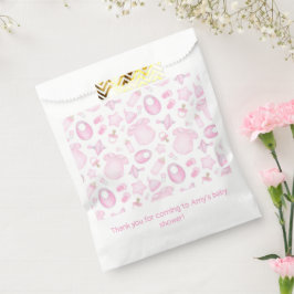 Bolsa De Papel Baby Girl Shower Pink