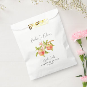 Bolsa De Papel Baby In Bloom l Apple Seed Baby Shower