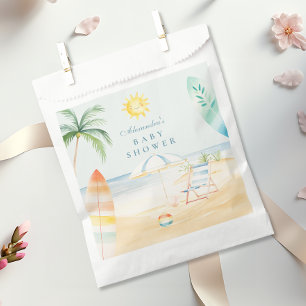 Bolsa De Papel Baby on Board Beach Surf Baby Shower