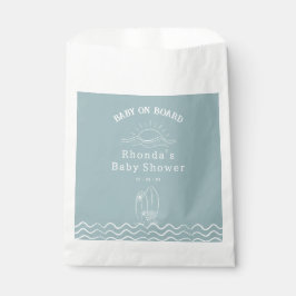 Bolsa De Papel Baby On Board Surfing Baby Shower