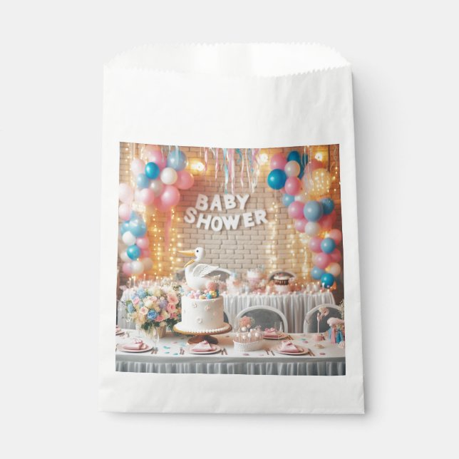Bolsa De Papel Baby Shower (Anverso)