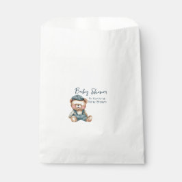 Bolsa De Papel Baby Shower acogedor y encantador