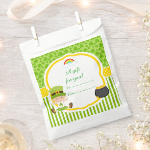 Bolsa De Papel Baby Shower Chica irlandés de feriados en el Día d