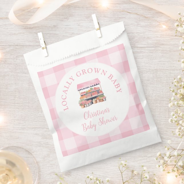 Bolsa De Papel Baby Shower Chica local (Cortado)