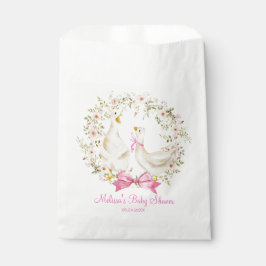 Bolsa De Papel Baby Shower Cute Little Goose Wildflower