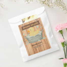 Bolsa De Papel Baby Shower de burbujas rusas de caucho