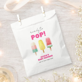 Bolsa De Papel Baby Shower de crema de hielo popcicle de verano m