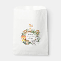 Baby Shower de moda Greenery Jungle Safari Animals