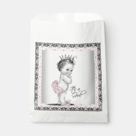 Bolsa De Papel Baby Shower de Princesa Vintage