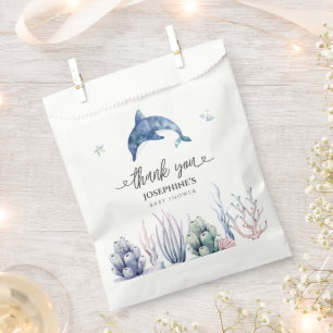 Bolsa De Papel Baby Shower de Sea Life