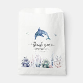 Bolsa De Papel Baby Shower de Sea Life