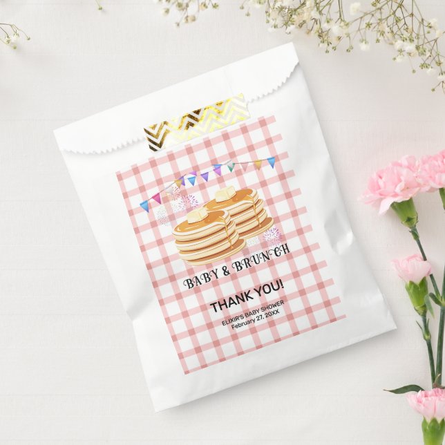 Bolsa De Papel Baby Shower de Souffle de Baby & Brunch (Sellado)