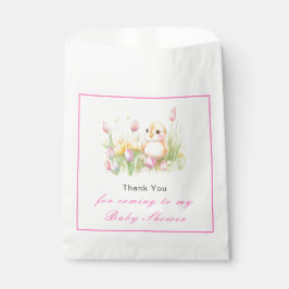 Bolsa De Papel Baby Shower de Spring Chick