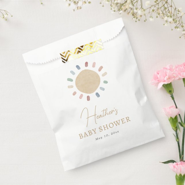 Bolsa De Papel Baby Shower de Sun (Sellado)
