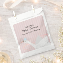 Bolsa De Papel Baby Shower de Swan de Princesa Británica Moderna 