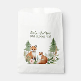 Bolsa De Papel Baby Shower de Woodland Animals