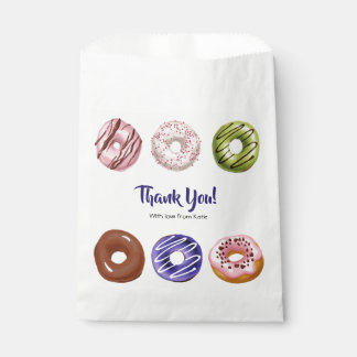 Bolsa De Papel Baby Shower Donuts and Diapers