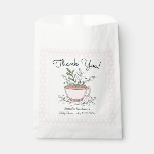 Bolsa De Papel Baby Shower Fiesta de té de Tea Cup