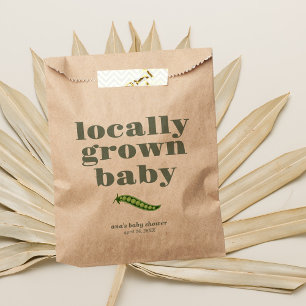 Bolsa De Papel Baby Shower local Modernas, mínimas y SAGE