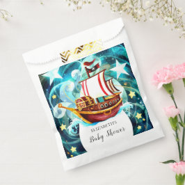 Bolsa De Papel Baby Shower mágico de los piratas