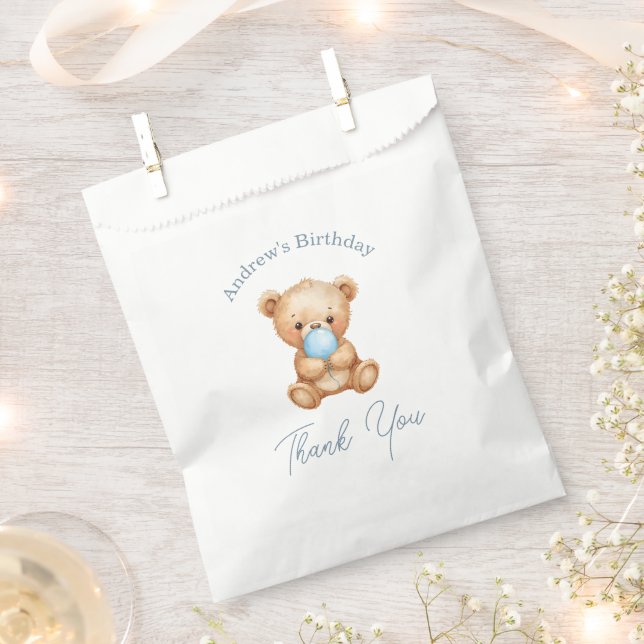 Bolsa De Papel Baby Shower personalizado y fiesta de cumpleaños (Cortado)