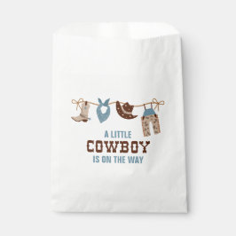 Bolsa De Papel Baby Shower Rodeo Western Cowboy