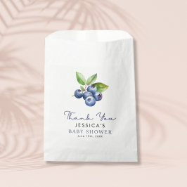 Bolsa De Papel Baby Shower Sweet Blueberries
