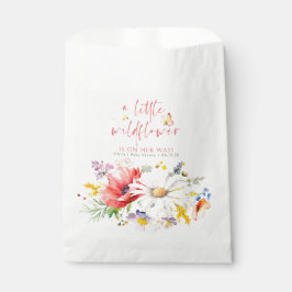 Bolsa De Papel Baby Shower Wildflowers