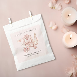 Bolsa De Papel Bachillerato de Pajamas y Prosecco