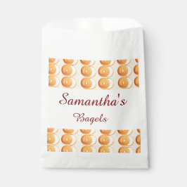 Bolsa De Papel Bagels y nata