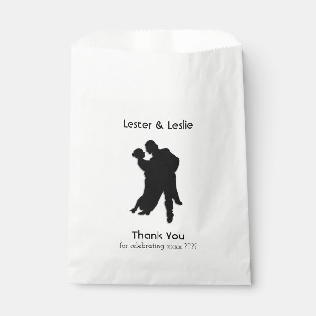 Bolsa De Papel Baile de salón de baile (Anverso)
