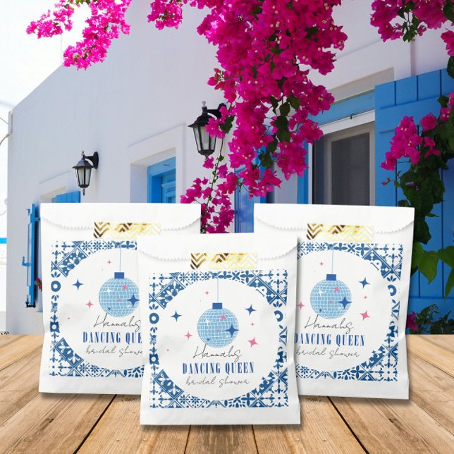 Bolsa De Papel Baile Queen Greek Musical disco novia ducha (Subido por el creador)