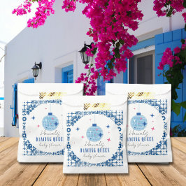 Bolsa De Papel Baile Queen Grey Musical disco ducha bebé