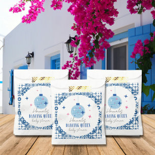 Bolsa De Papel Baile Queen Grey Musical disco ducha bebé