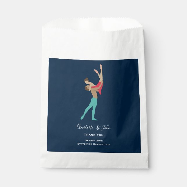 Bolsa De Papel Ballet (Anverso)