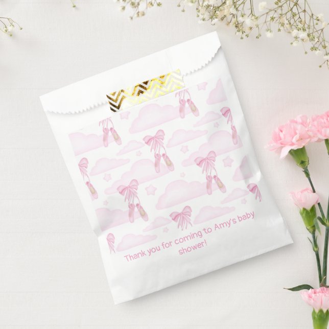 Bolsa De Papel Ballet Bailarina (Sellado)