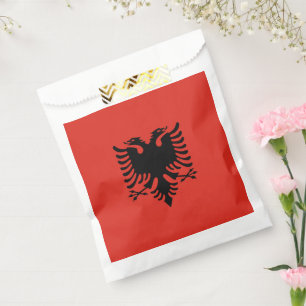Bolsa De Papel Bandera albanesa