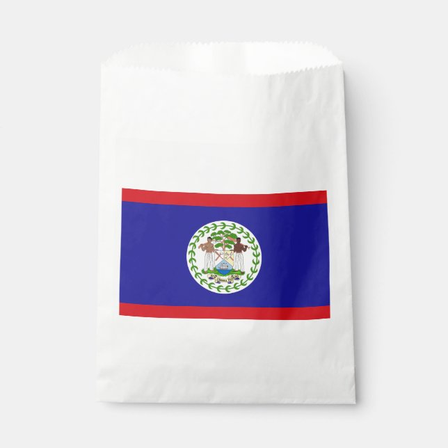 Bolsa De Papel Bandera Beliceña (Anverso)