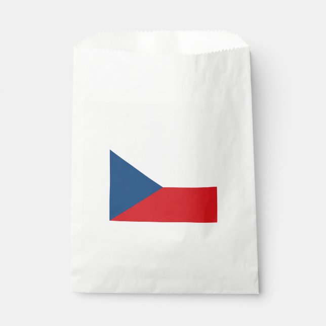 Bolsa De Papel Bandera checa (Anverso)