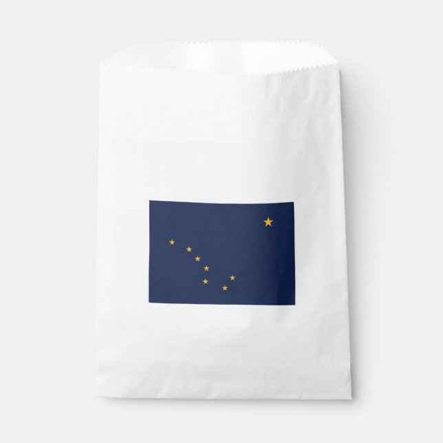 Bolsa De Papel Bandera de Alaska (Anverso)