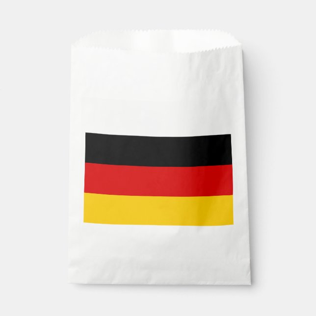 Bolsa De Papel Bandera de Alemania (Anverso)