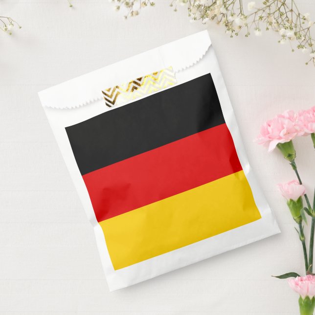 Bolsa De Papel Bandera de Alemania (Sellado)