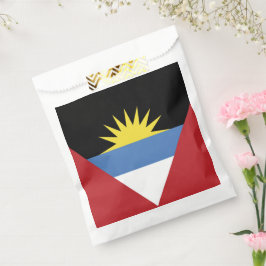 Bolsa De Papel Bandera de Antigua y Barbuda
